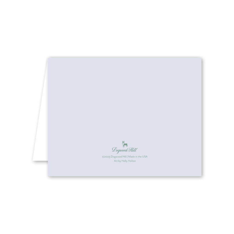 Dogwood Hill: Avonlea Periwinkle Cross Card