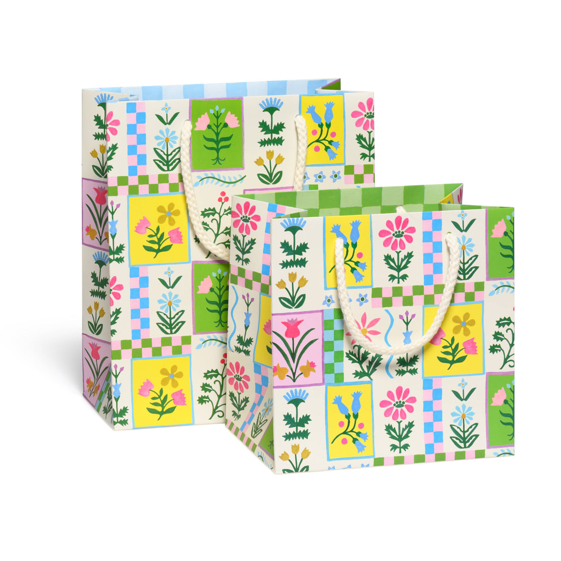 Retro Flower Gift Bag