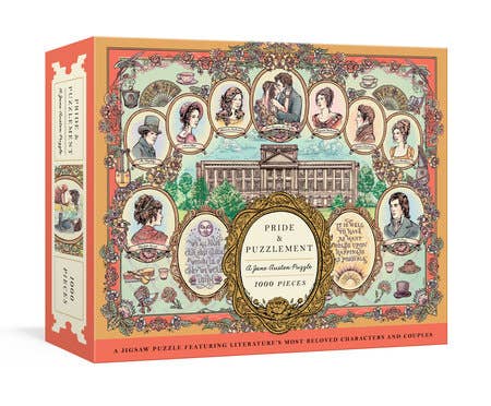 Pride and Puzzlement: A Jane Austen Puzzle: A 1000-Piece Puzzle Featuring Literature&