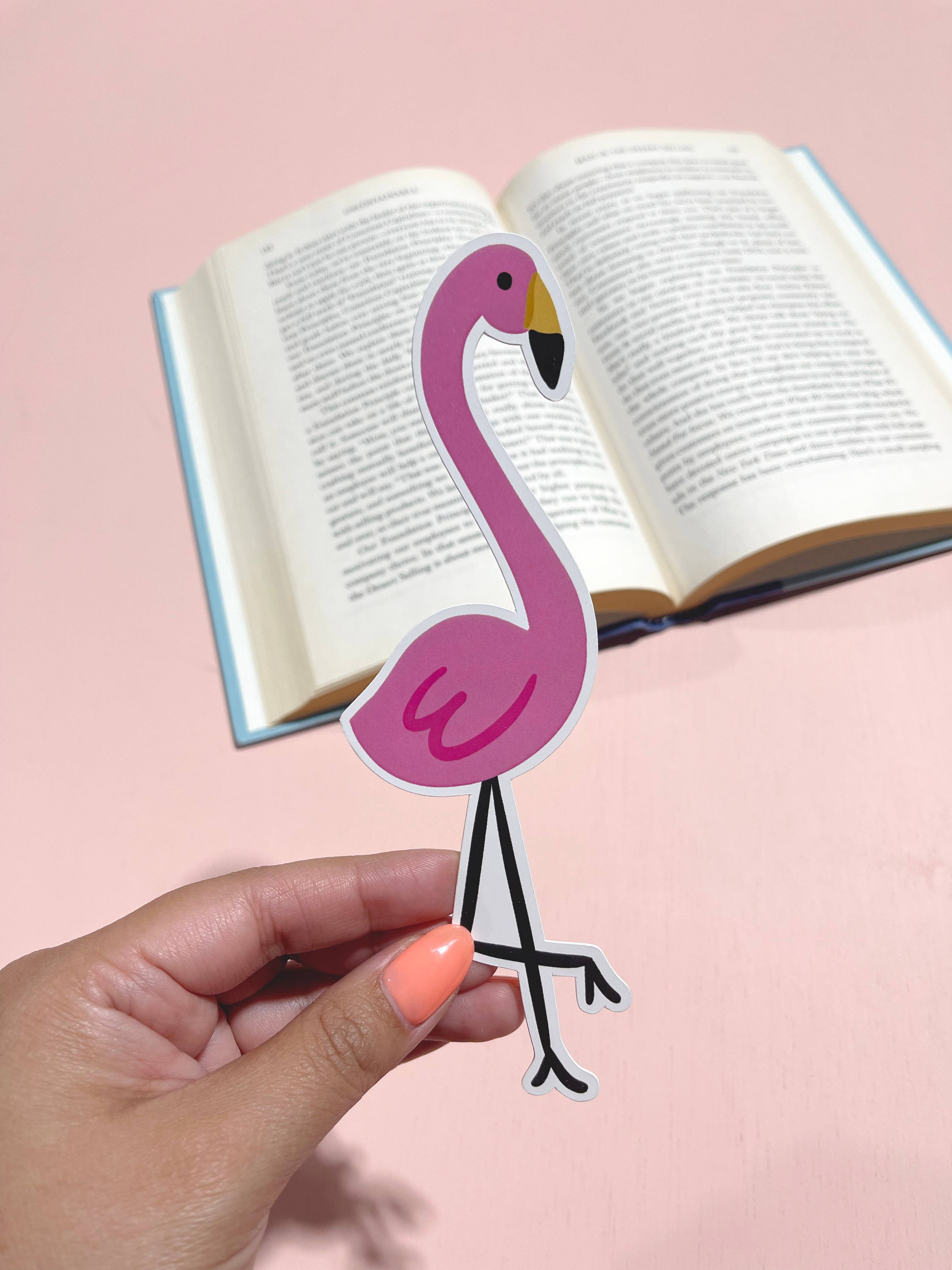 Bloomwolf Studio: Flamingo Bookmark