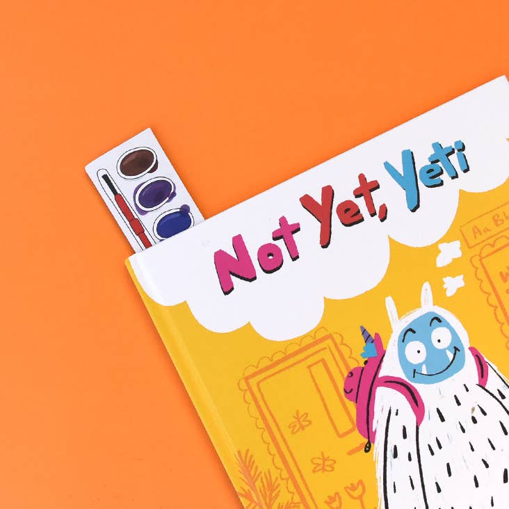 Humdrum: Watercolor Paint Tray Bookmark