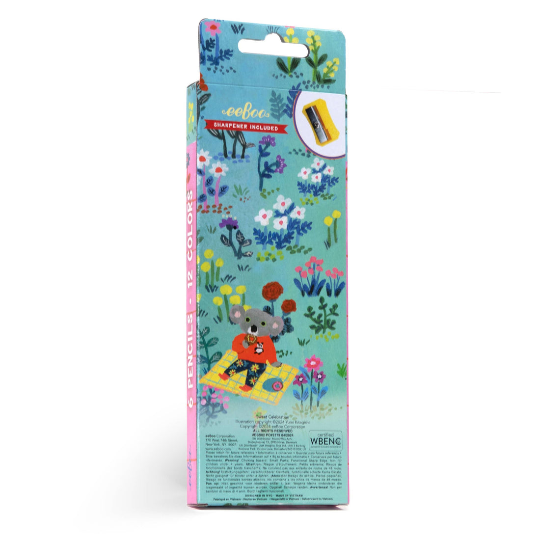 Sweet Celebration 6 Jumbo Special Color Pencils