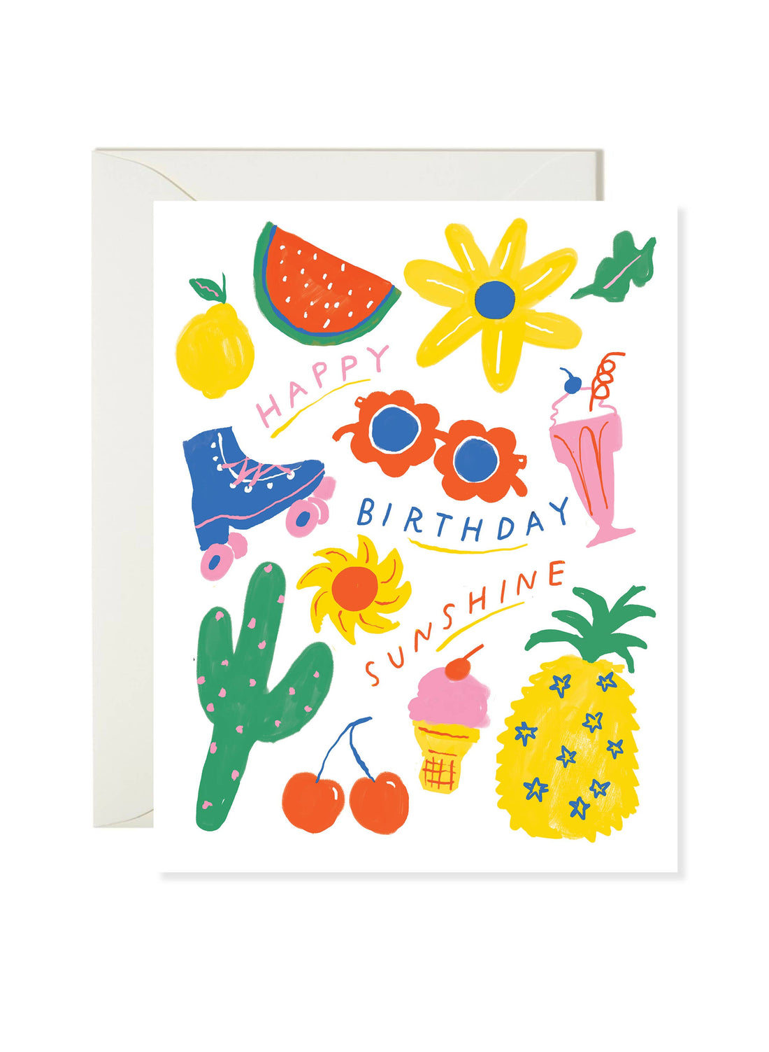 Sunshine Things Birthday Card
