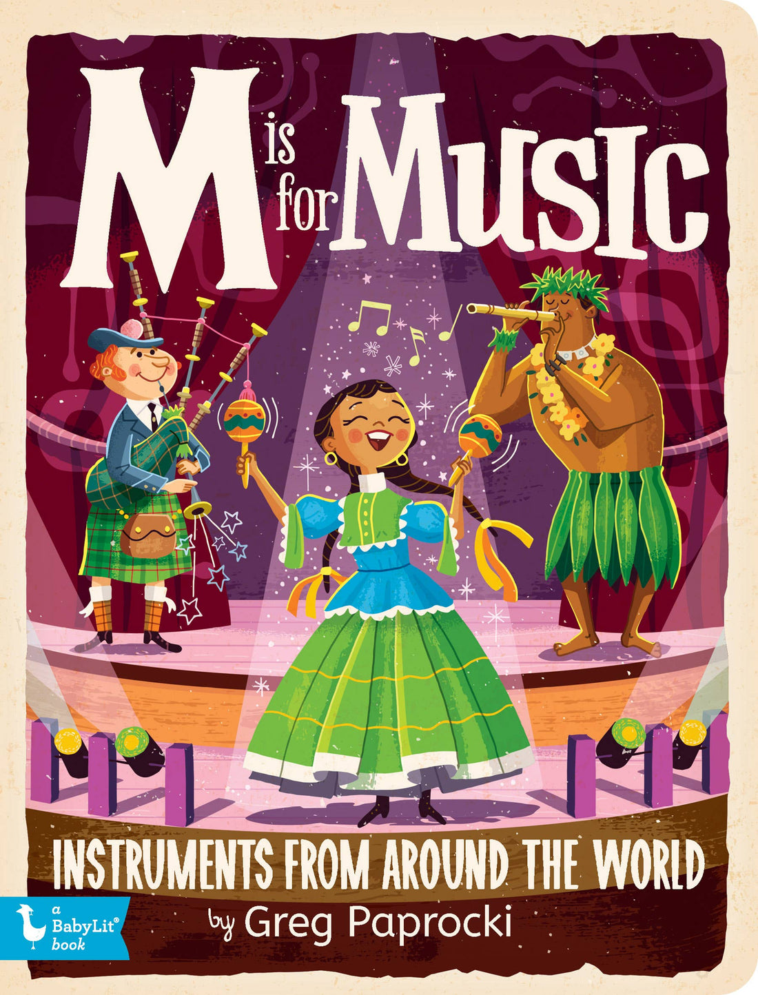 Alphabet Board Book: M is for Music by Greg Paprocki