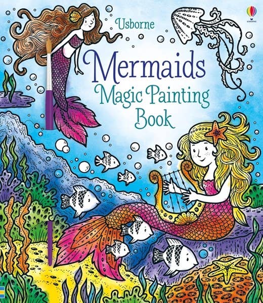 Usborne: Mermaids Magic Painting Book