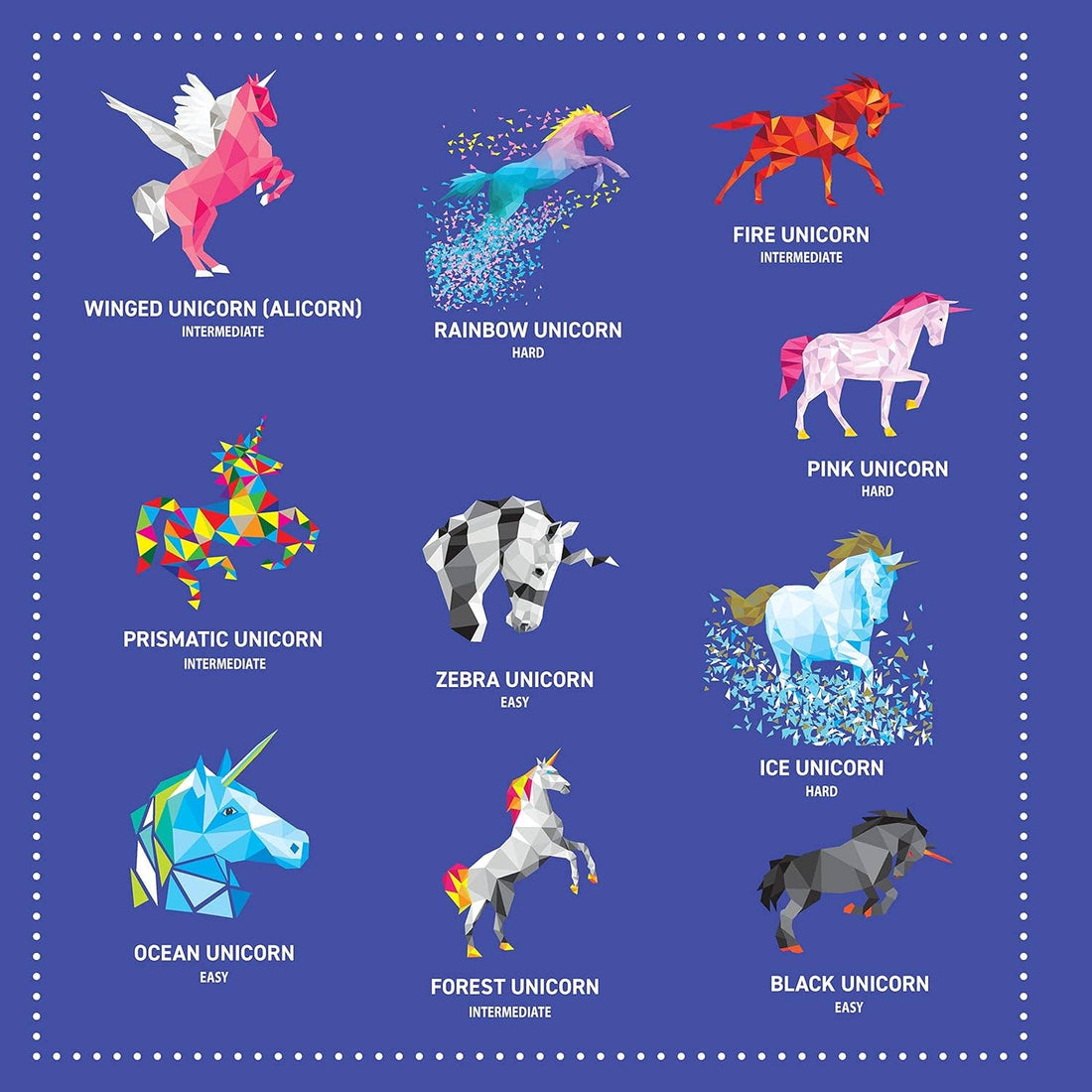 My Sticker Paintings: Unicorns - Children&