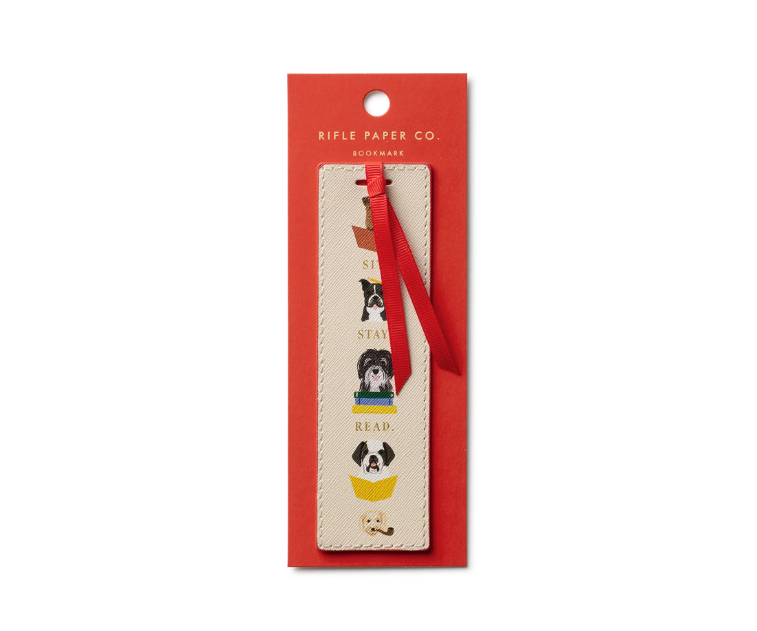 Rifle Paper: Studious Dogs Bookmark