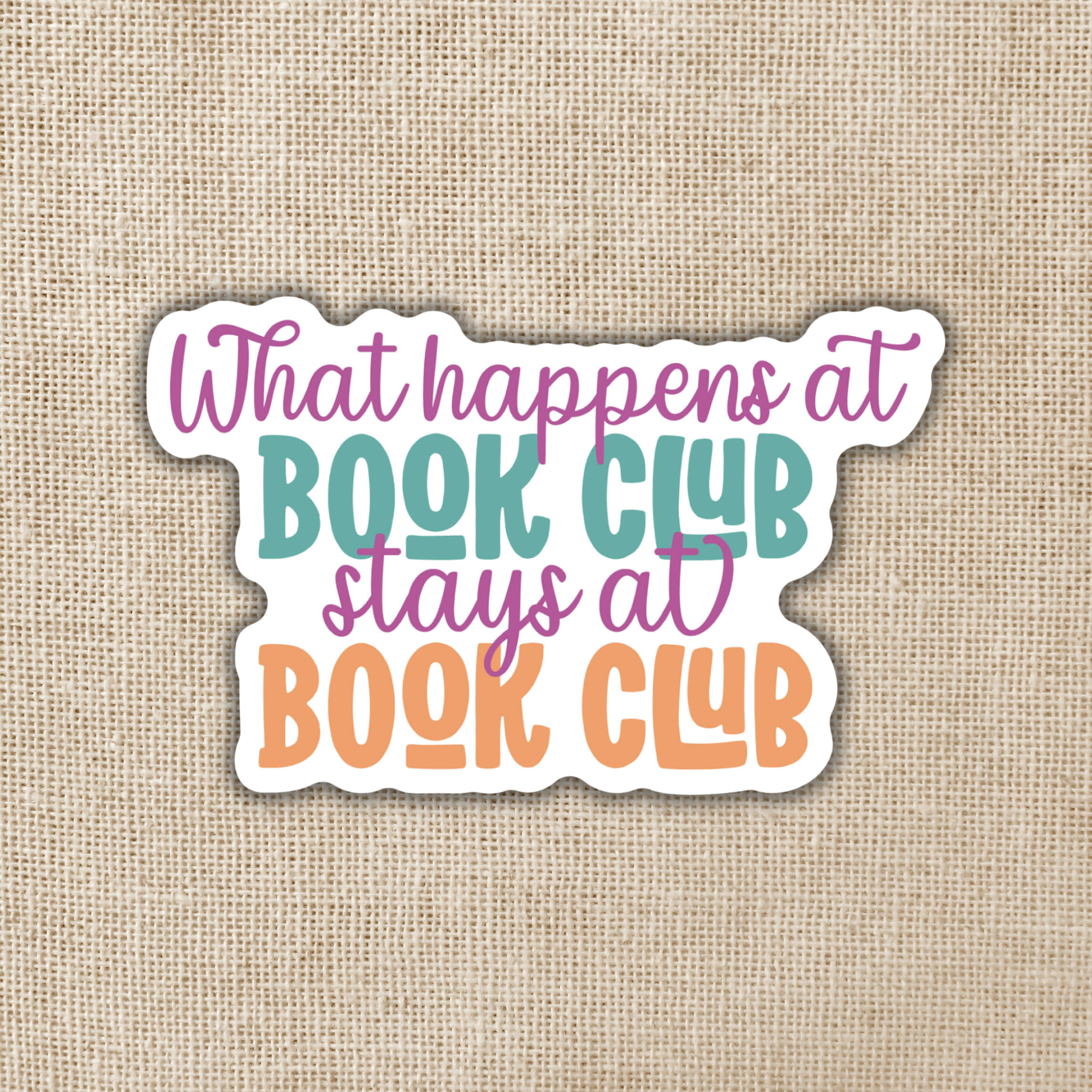 What Happens at Book Club Stays at Book Club