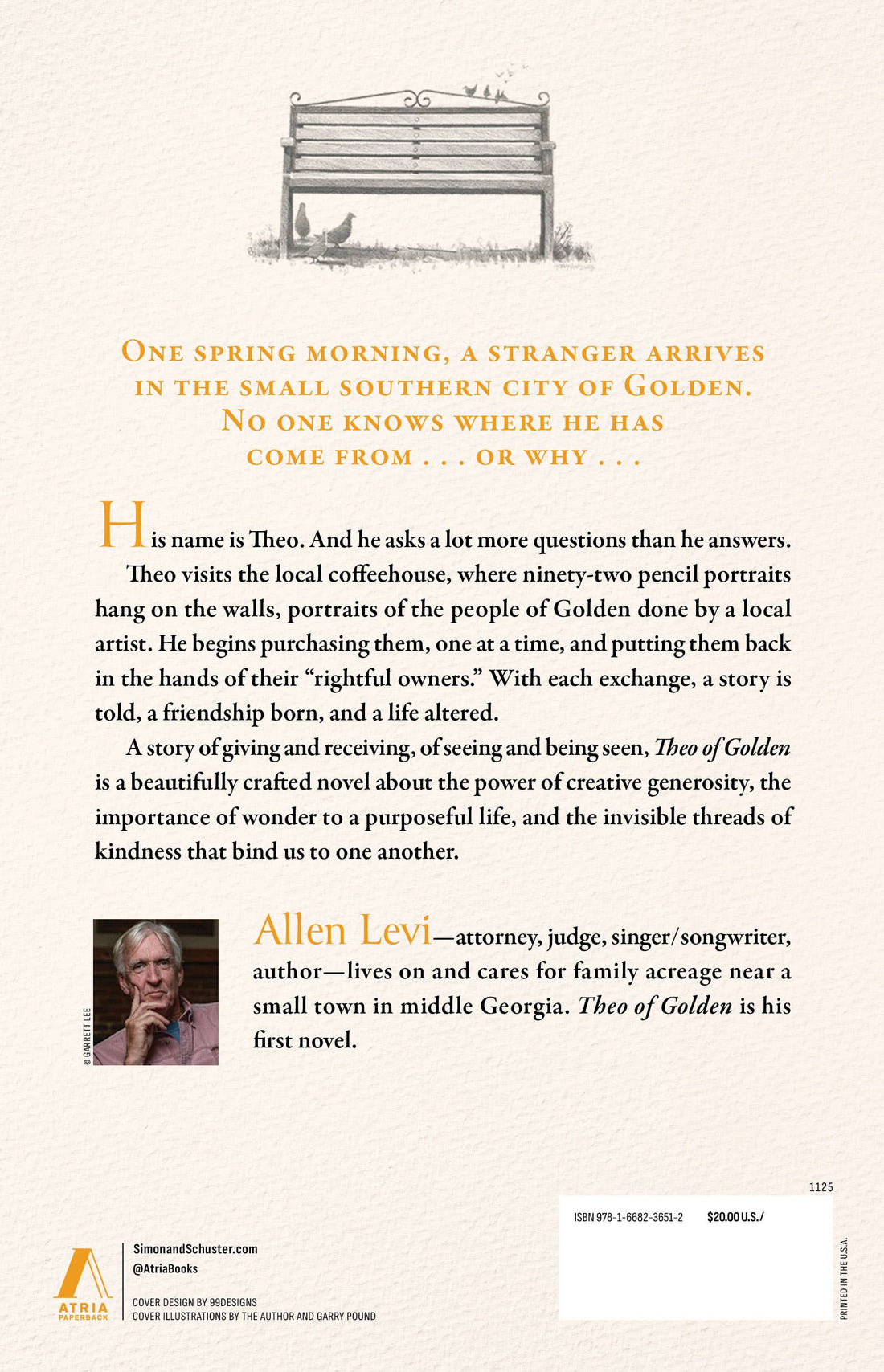 Theo of Golden: A Novel by Allen Levi