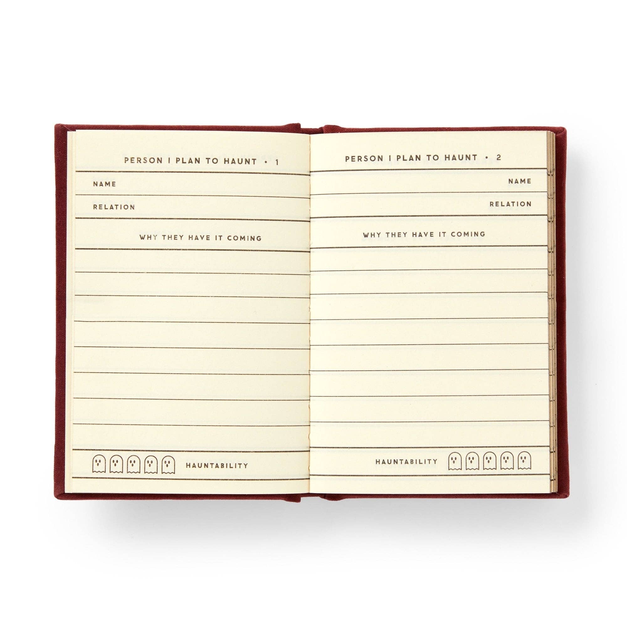 Brass Monkey People I Plan To Haunt Tiny Diary