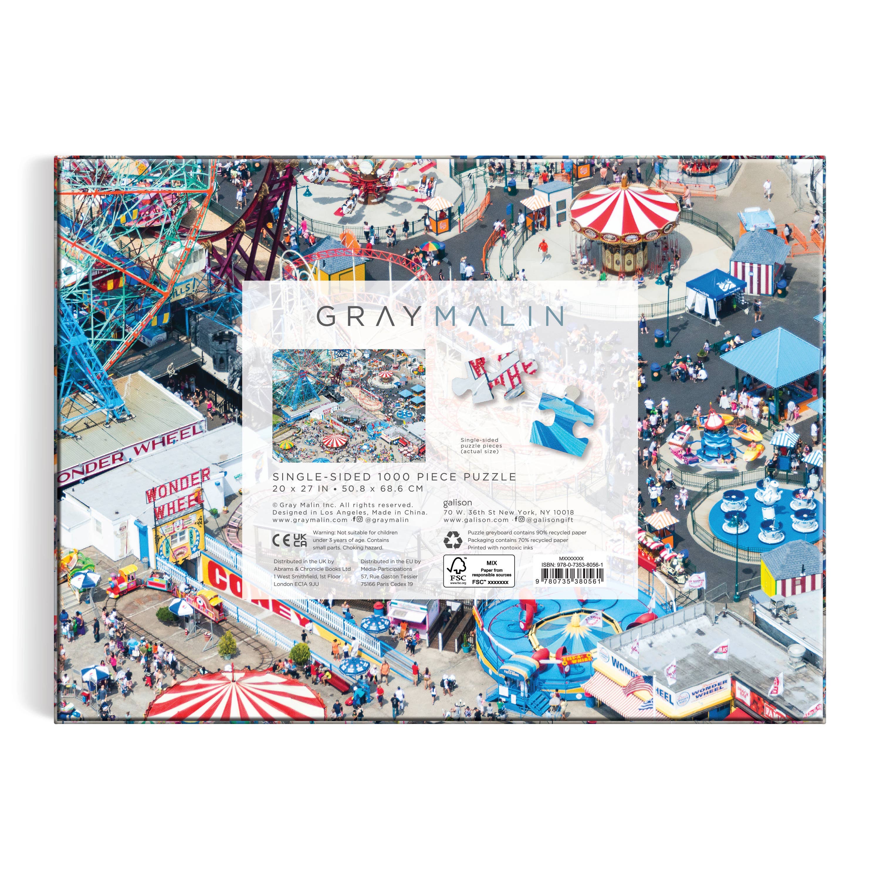 Gray Malin: Coney Island 1000 piece Puzzle