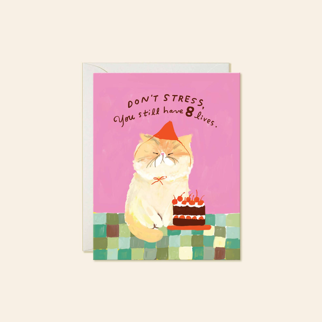 8 Lives Left Card