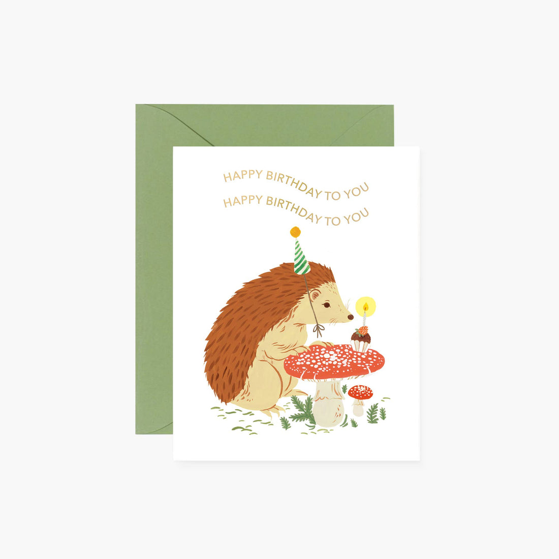 Birthday Hedgehog Card