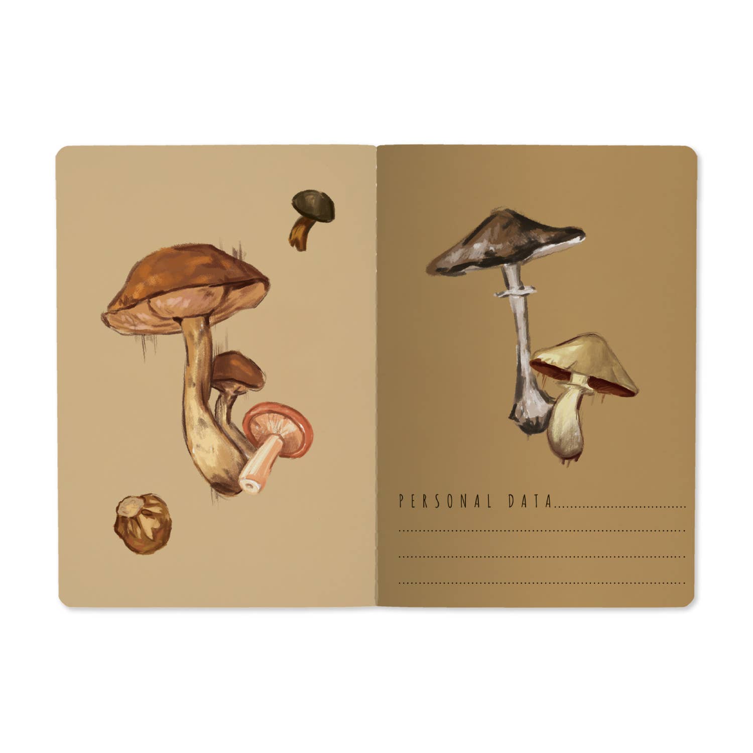 Bruno Visconti Mushroom Notebook