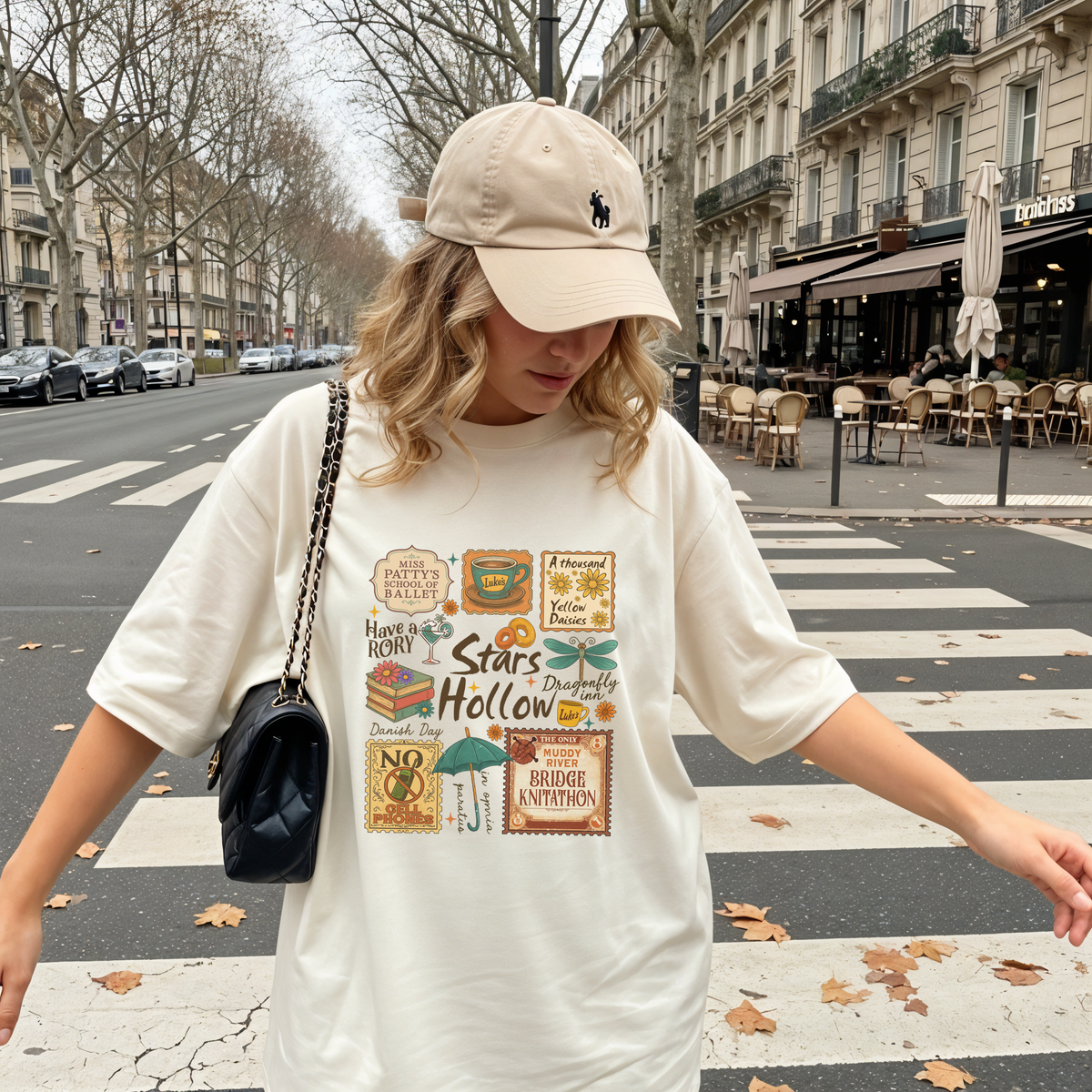 Gilmore Girls Stars Hollow Stamps T-Shirt