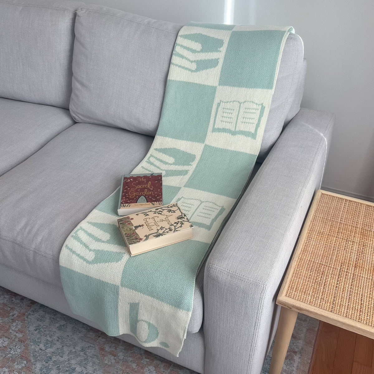 The Bookish Throw - 100% Cotton