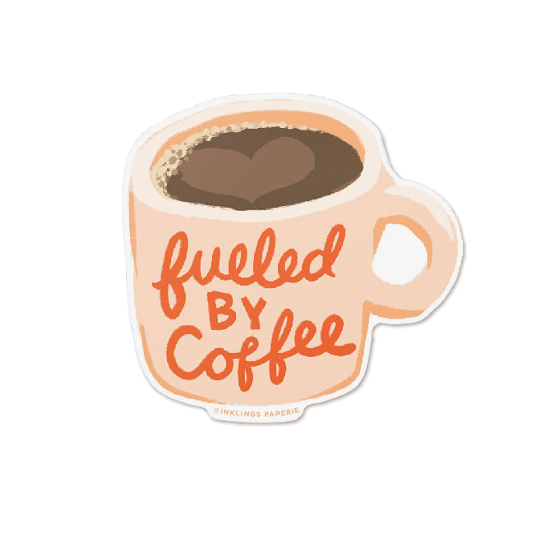 Fueled by Coffee Sticker