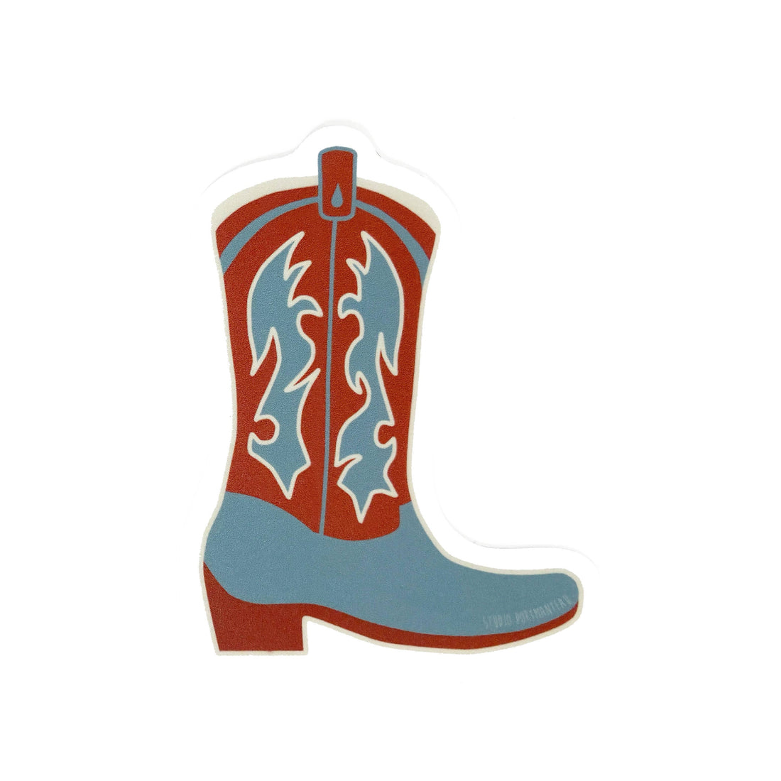 Cowboy Boot Sticker