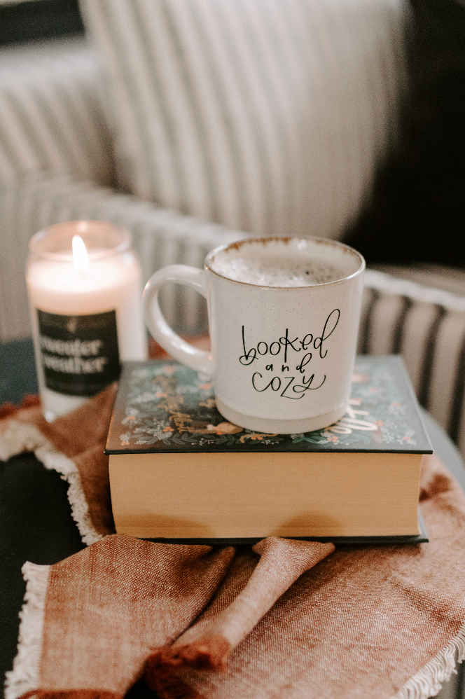 Booked and Cozy Mug