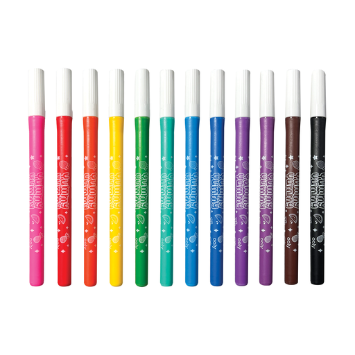 Ooly: Yummy Yummy, Fruit Scented Markers (Set of 12)