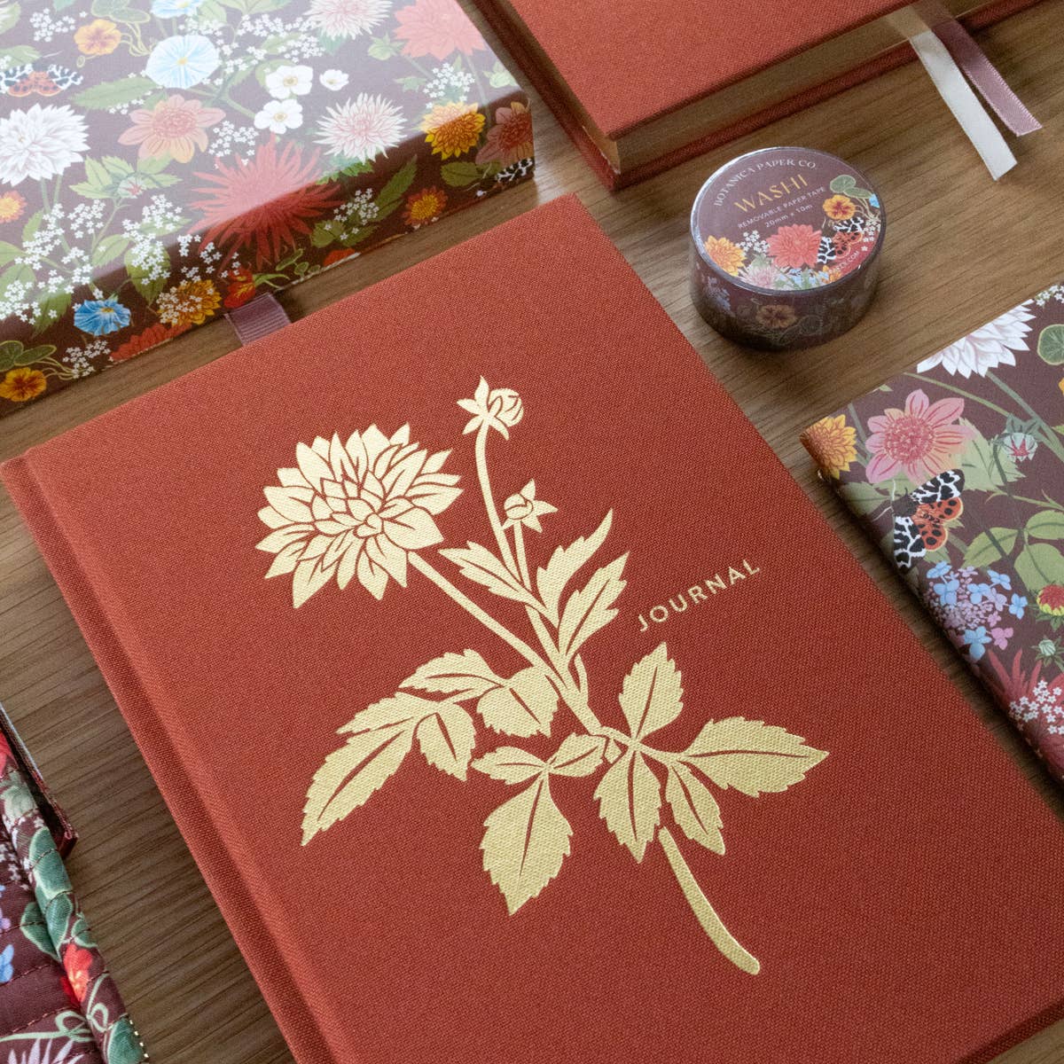 Russet Linen Bound Journal