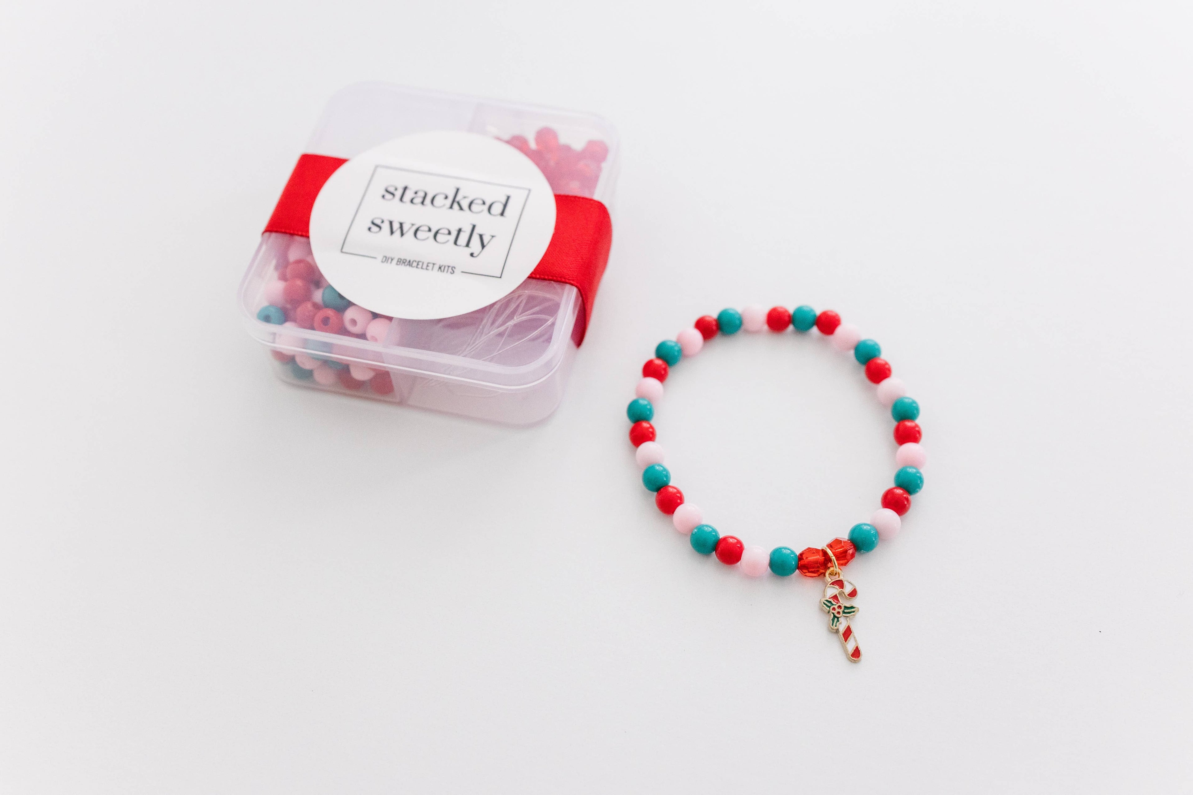 Bracelet Kit - Candy Cane
