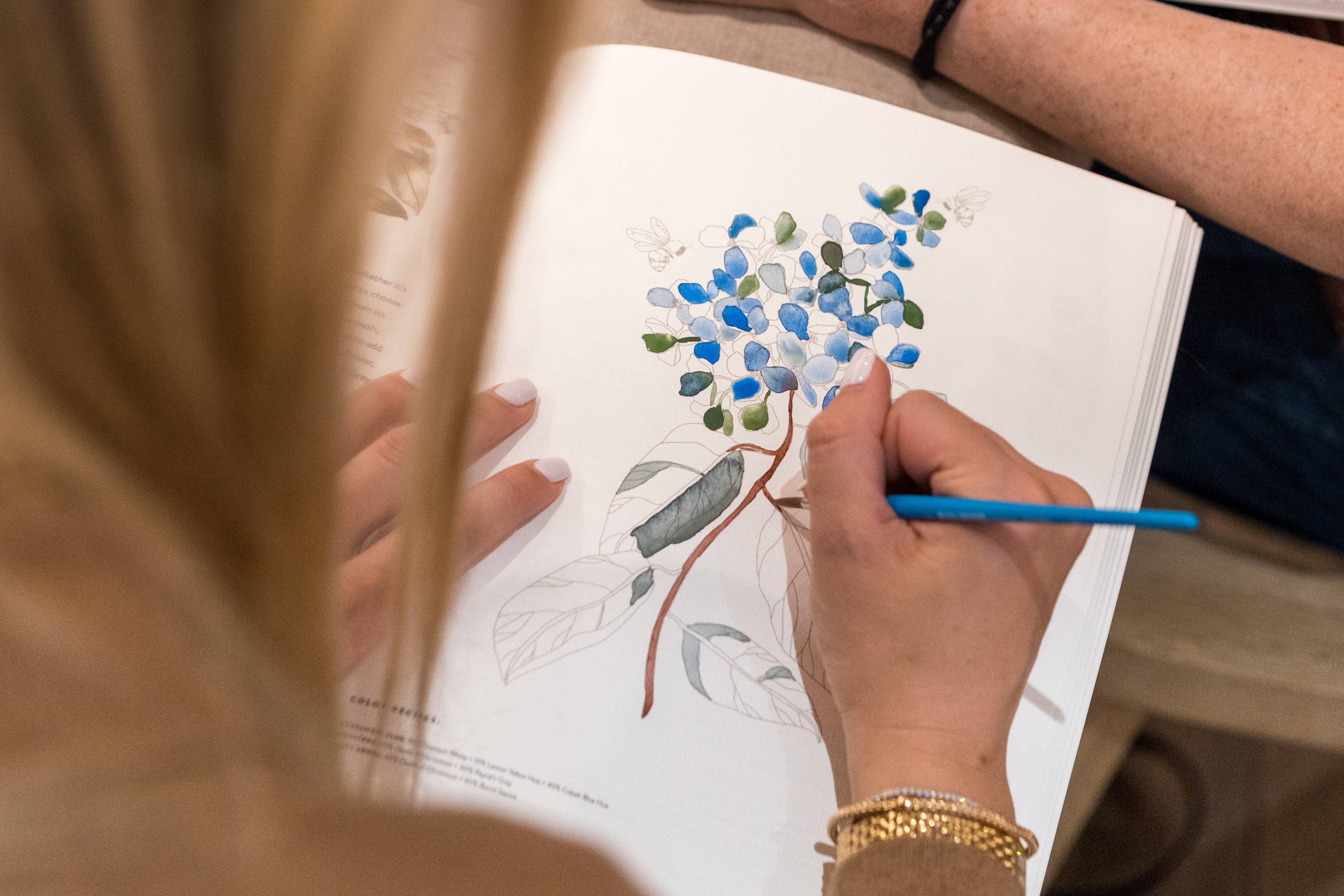 Watercolor Workbook 2: Flowers, Feathers, & Animal Friends