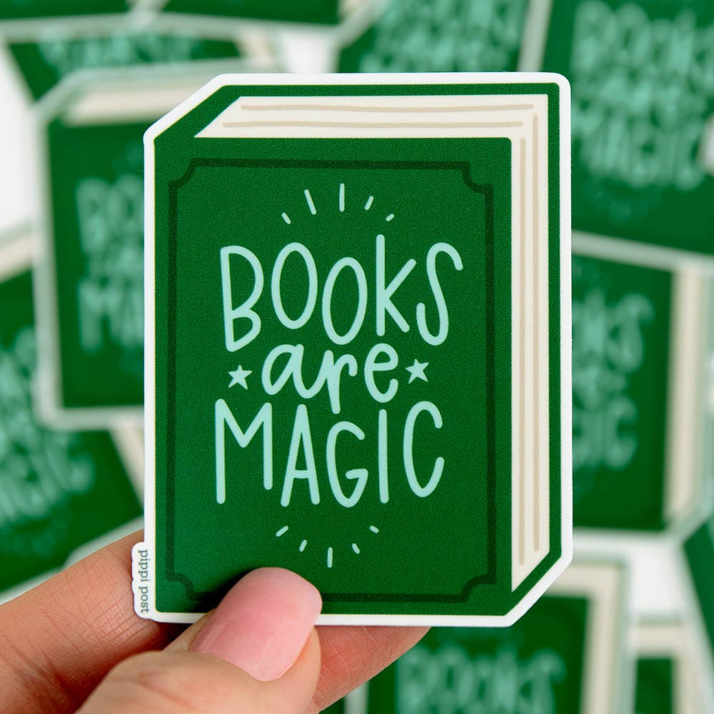 Books Are Magic Sticker