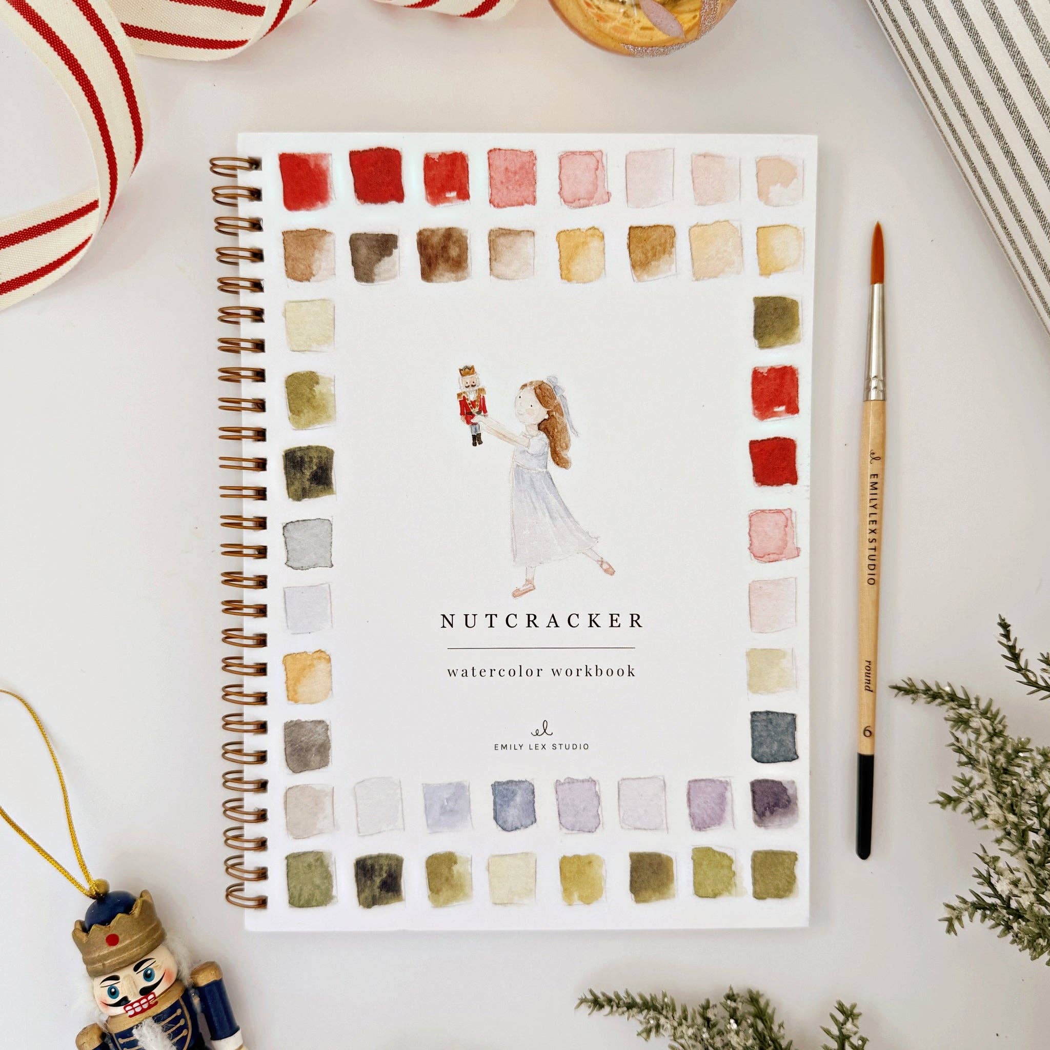 Emily Lex: Nutcracker Watercolor Workbook
