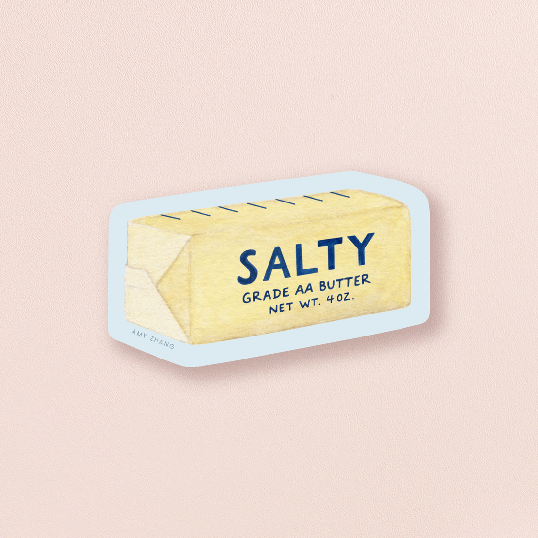 Salty Butter Stick Sticker