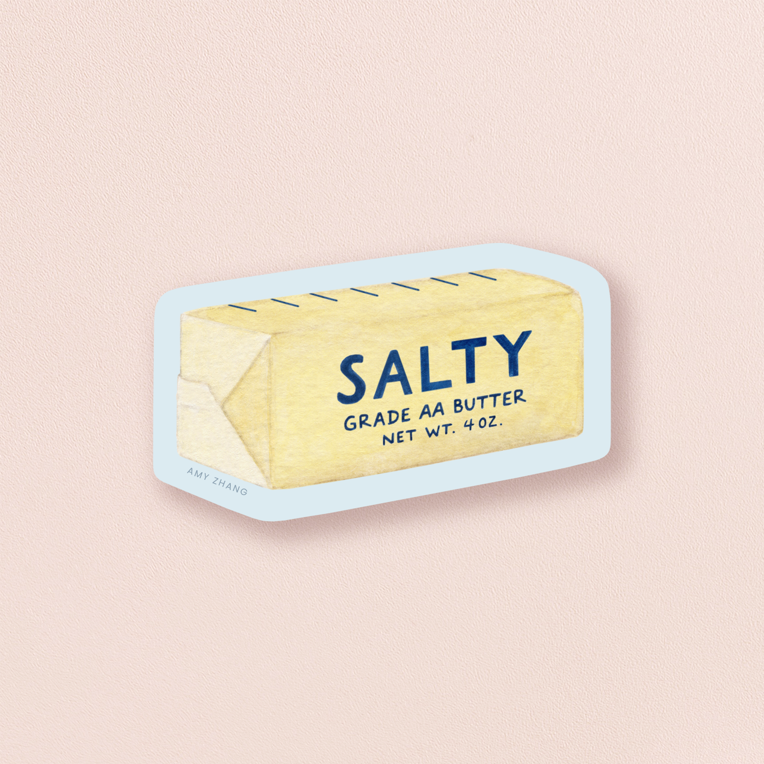Salty Butter Stick Sticker