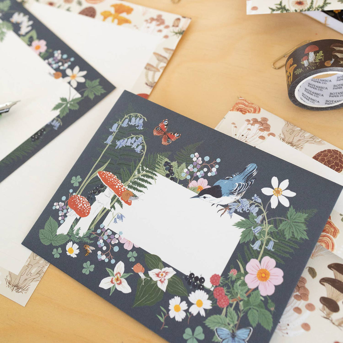 Letter Writing Set - Woodland