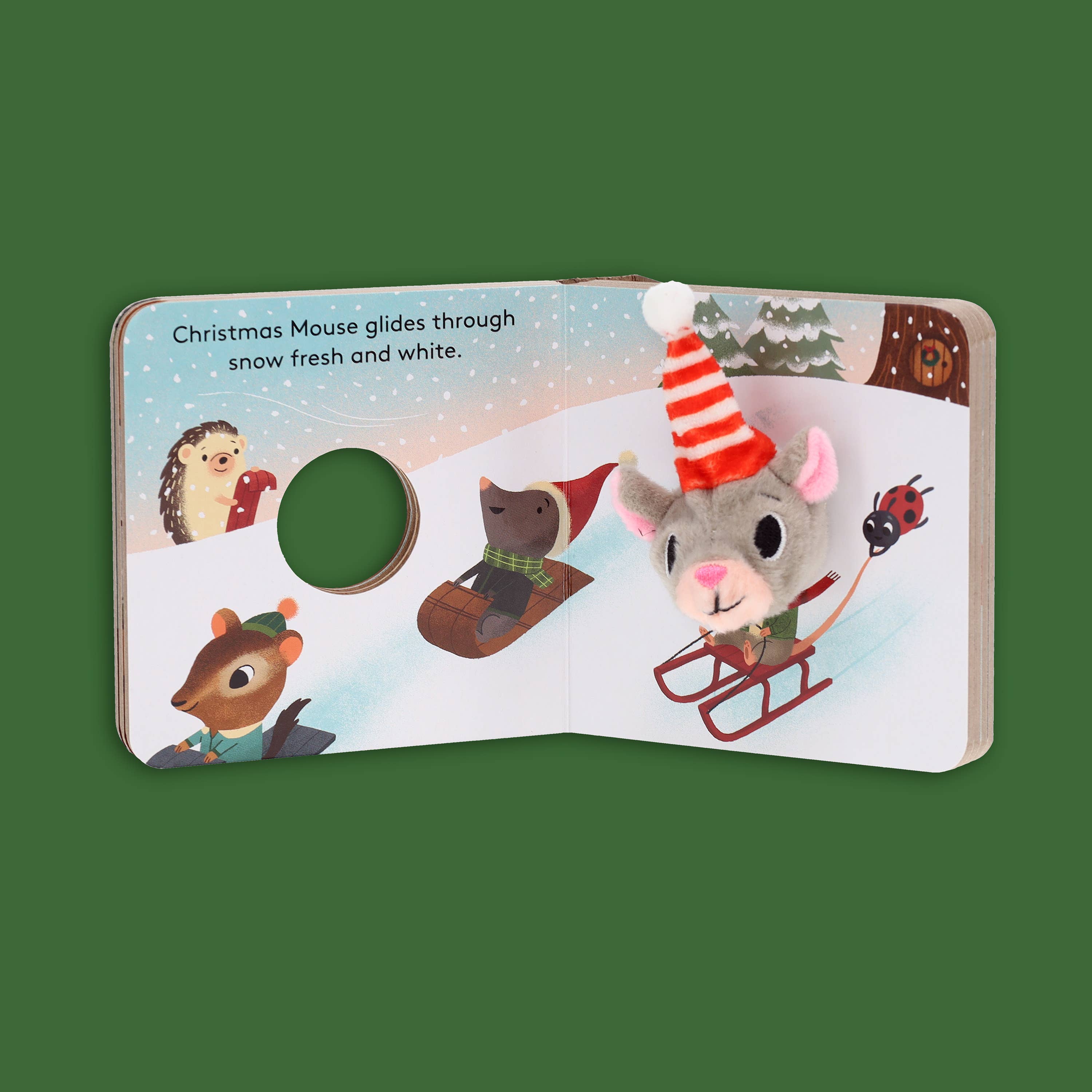 Christmas Mouse: Finger Puppet Book