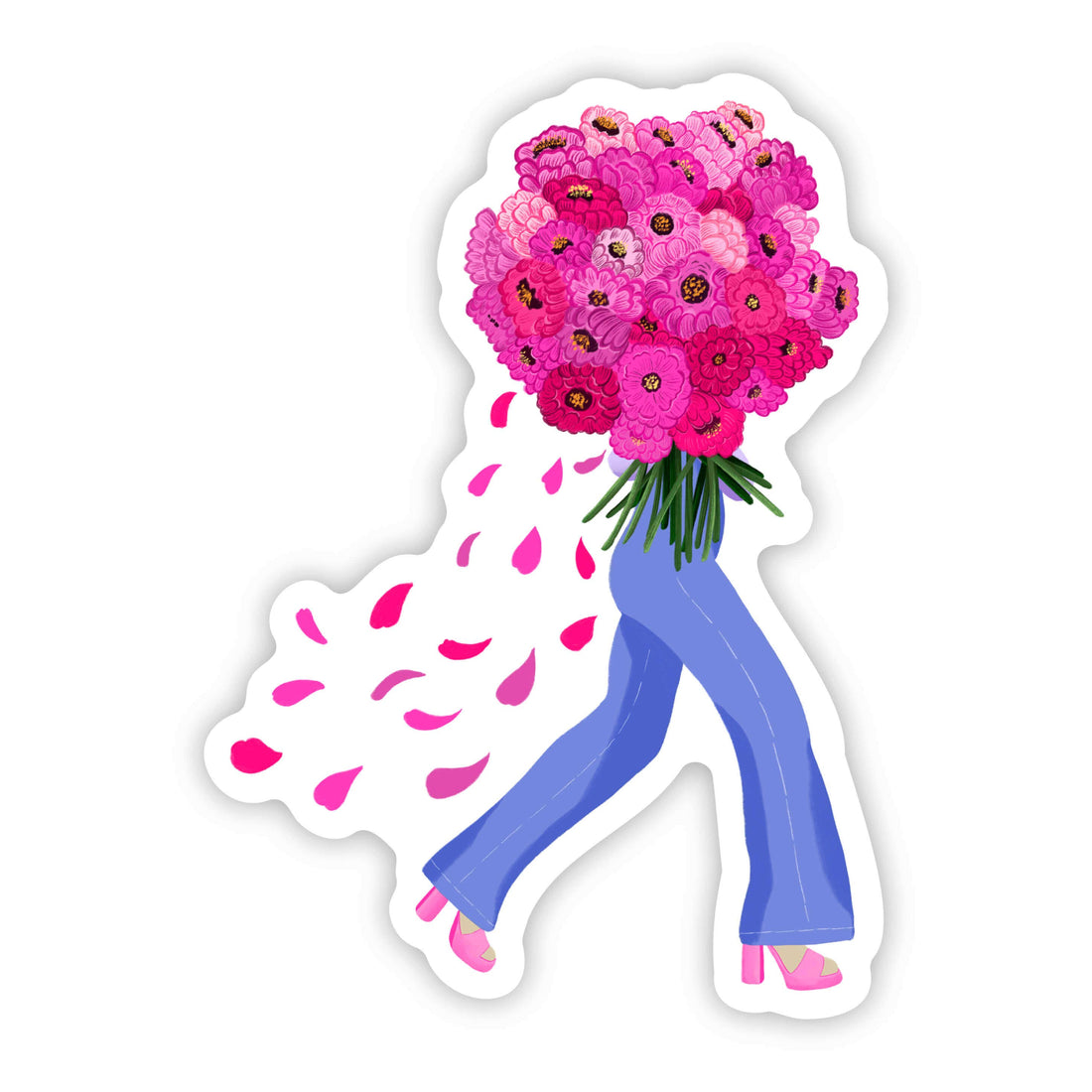 Flower Girl Sticker