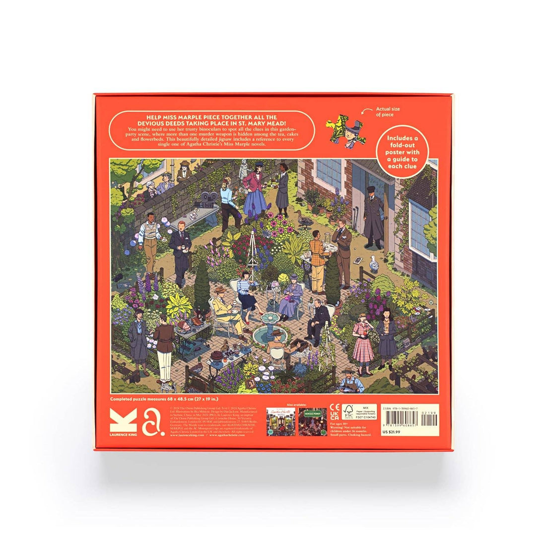 Laurence King: The World of Miss Marple 1000 Piece Puzzle