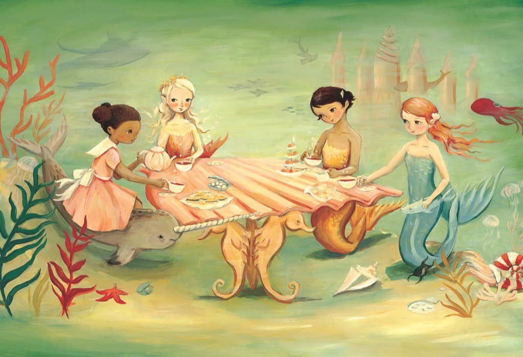 Mermaid Tea Party - 60 Piece Puzzle