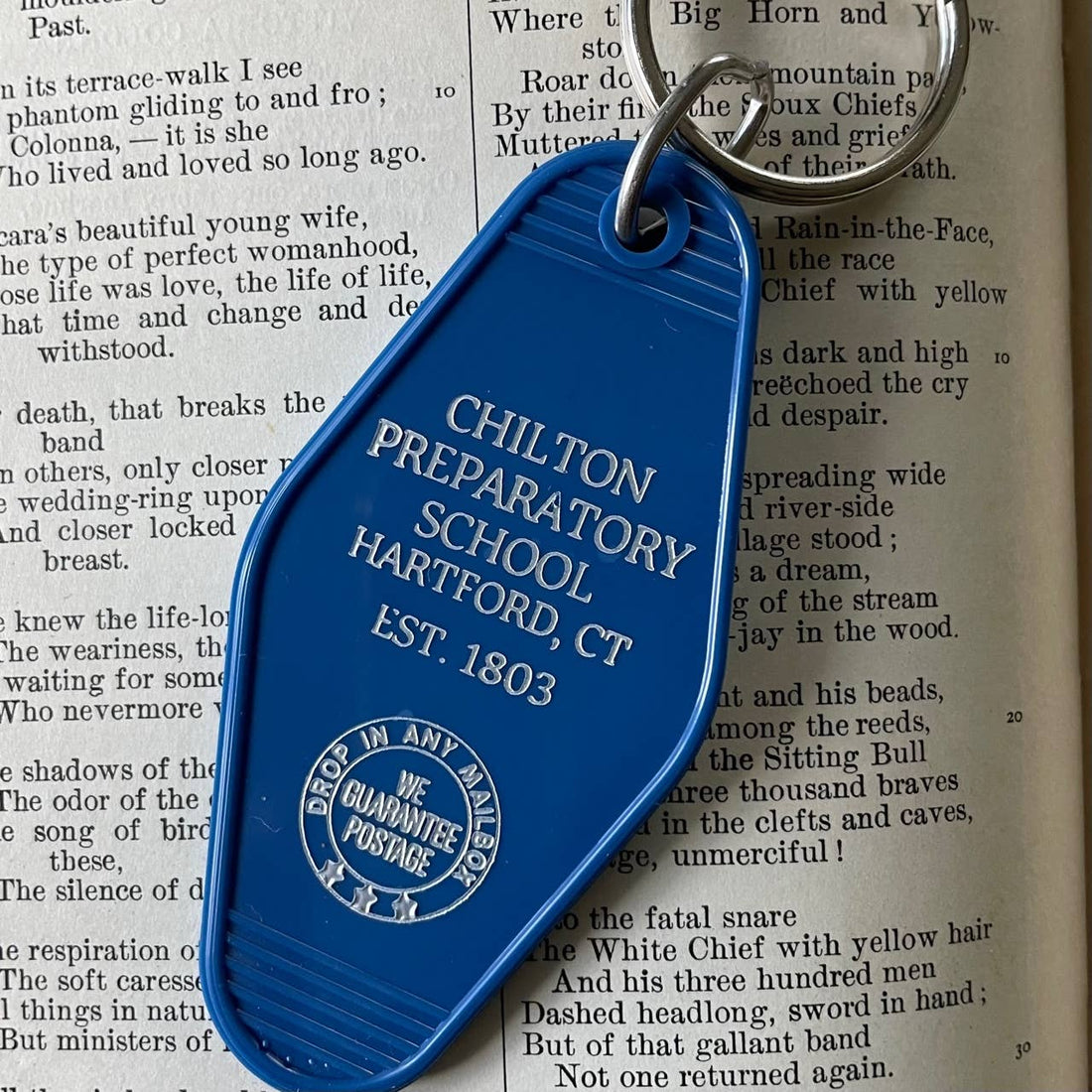 Motel Key Fob - Chilton Prepartory Academy