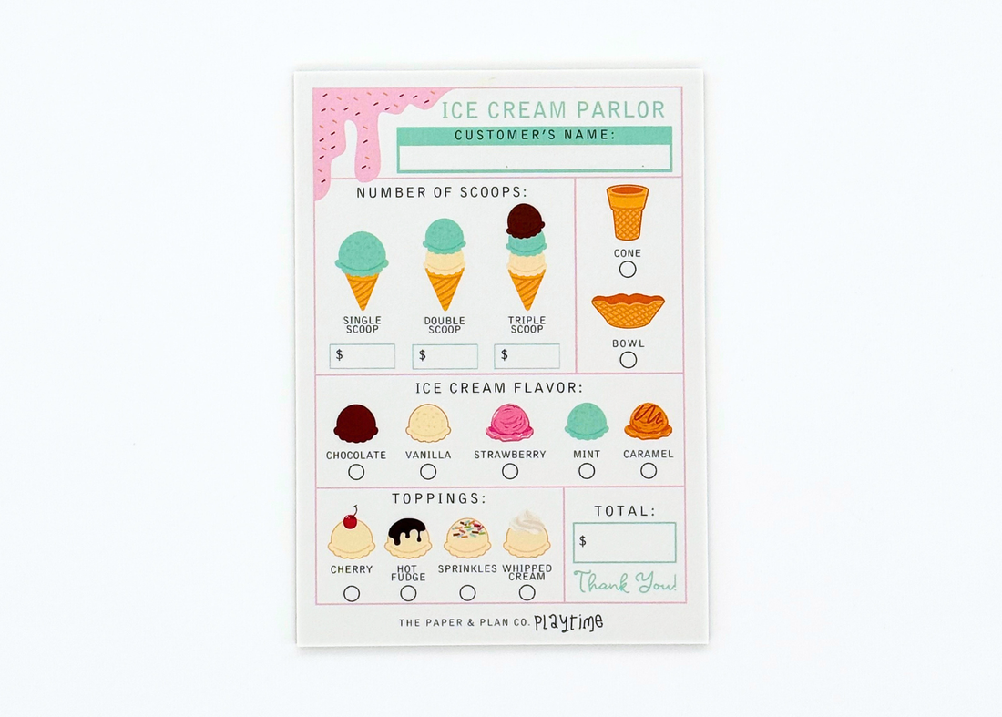 Playtime Pad® Ice Cream Parlor