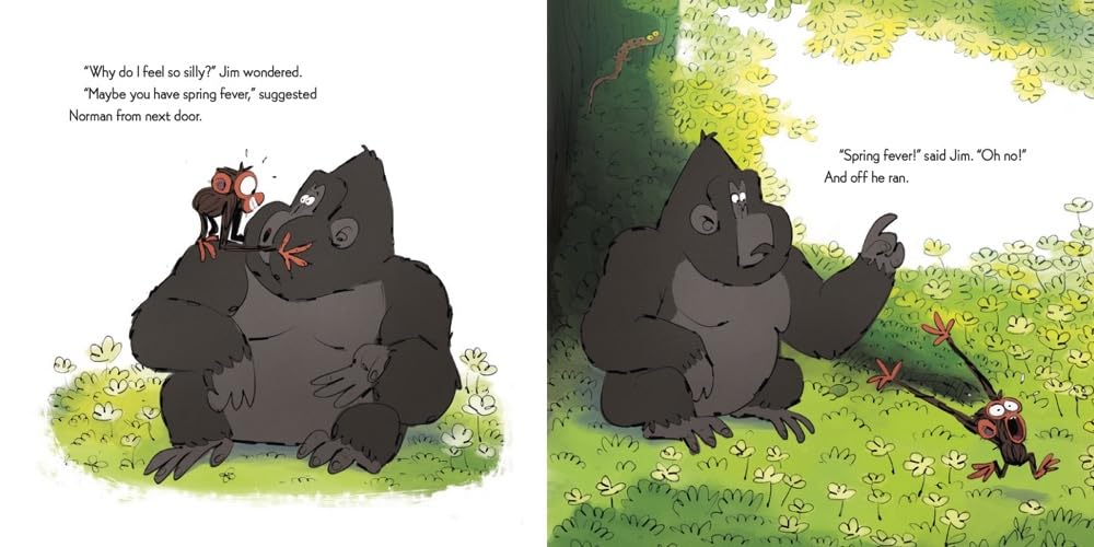 Grumpy Monkey Spring Fever by Suzanne Lang