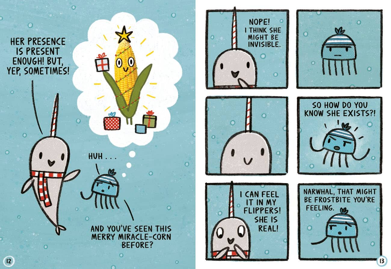 Happy Narwhalidays by Ben Clanton