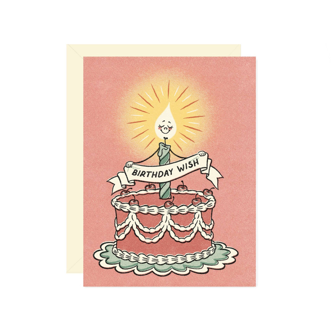 Birthday Candle Wish Card