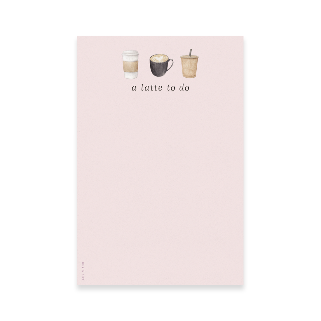 A Latte To Do Coffee Lovers Notepad