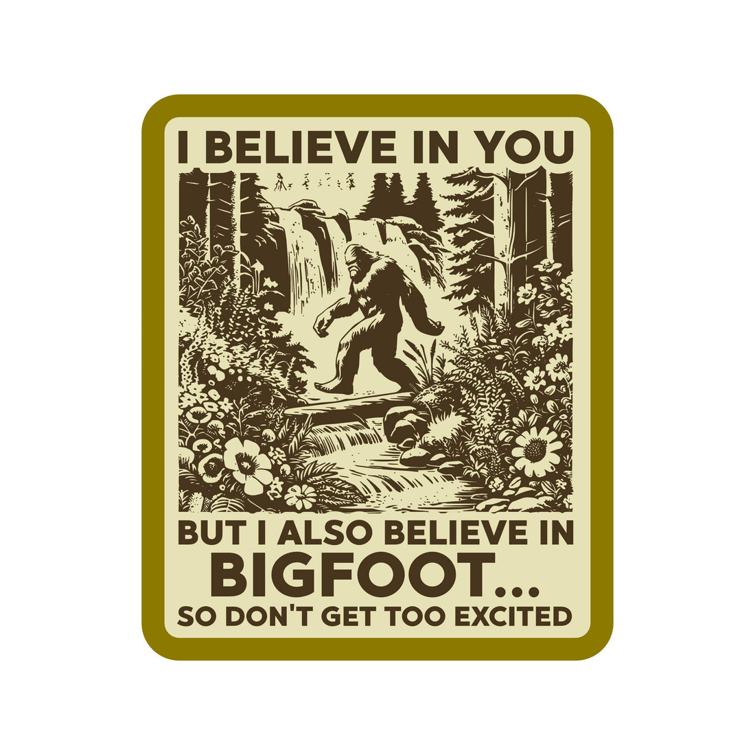 Bigfoot Sticker