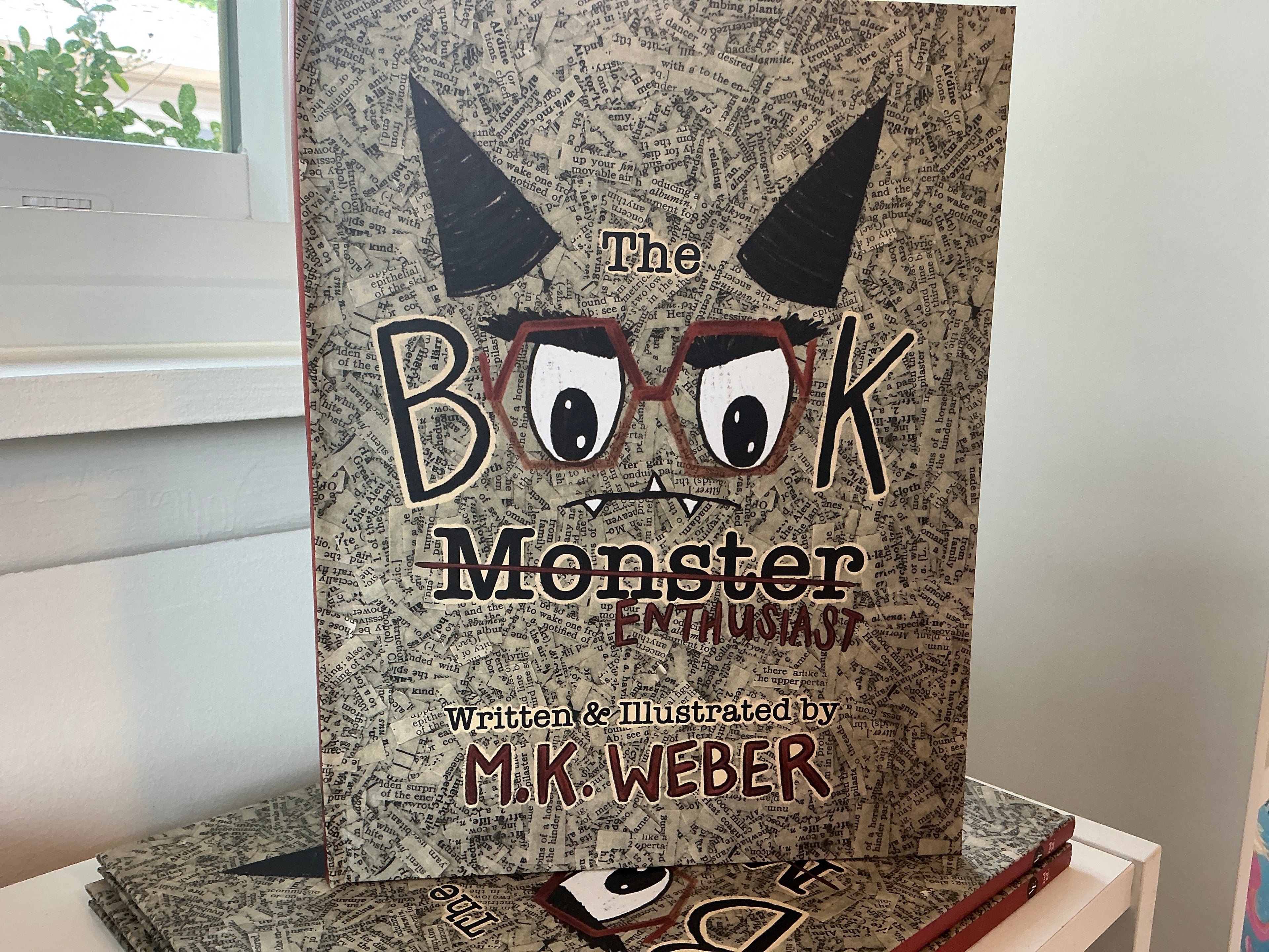 The Book Monster by M.K. Weber