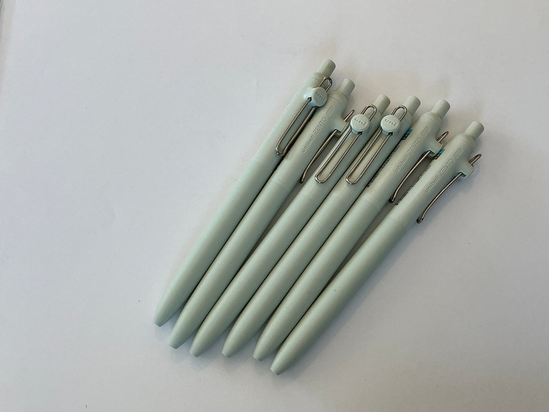 Uni-Ball Zento Gel Pen: Mist