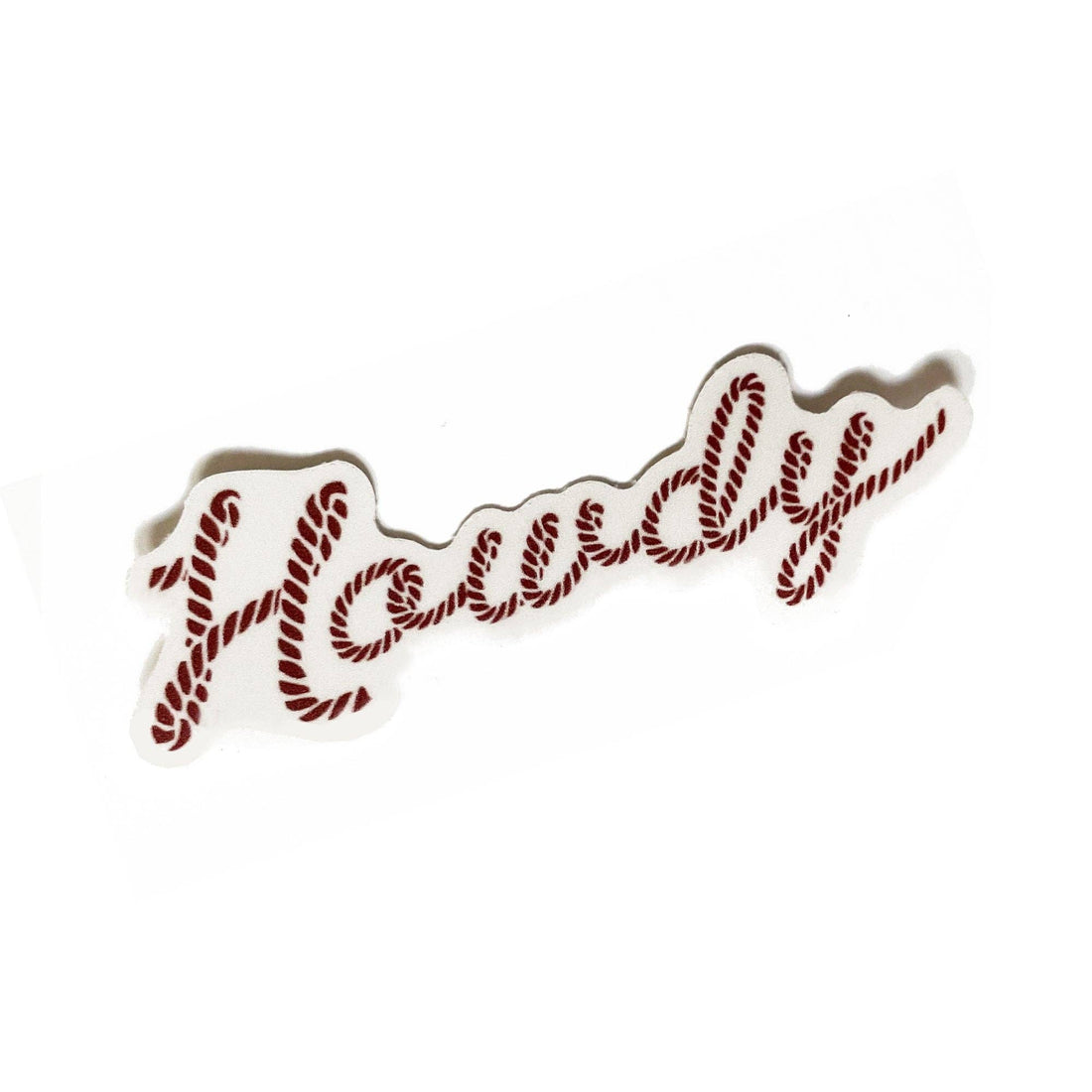 Howdy Sticker