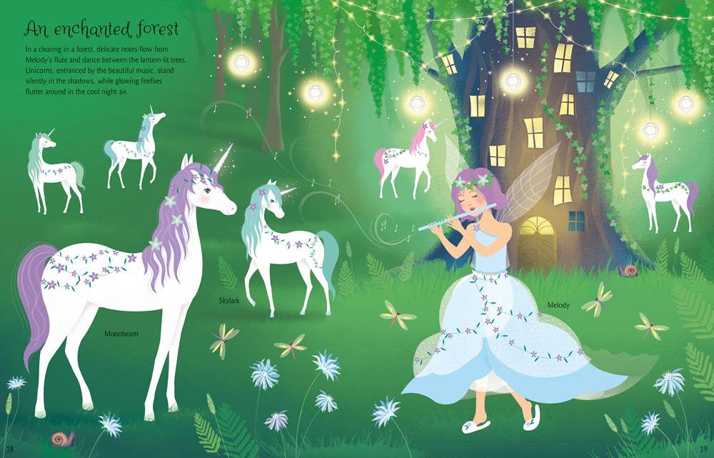 Usborne: Sticker Dolly Dressing Unicorns