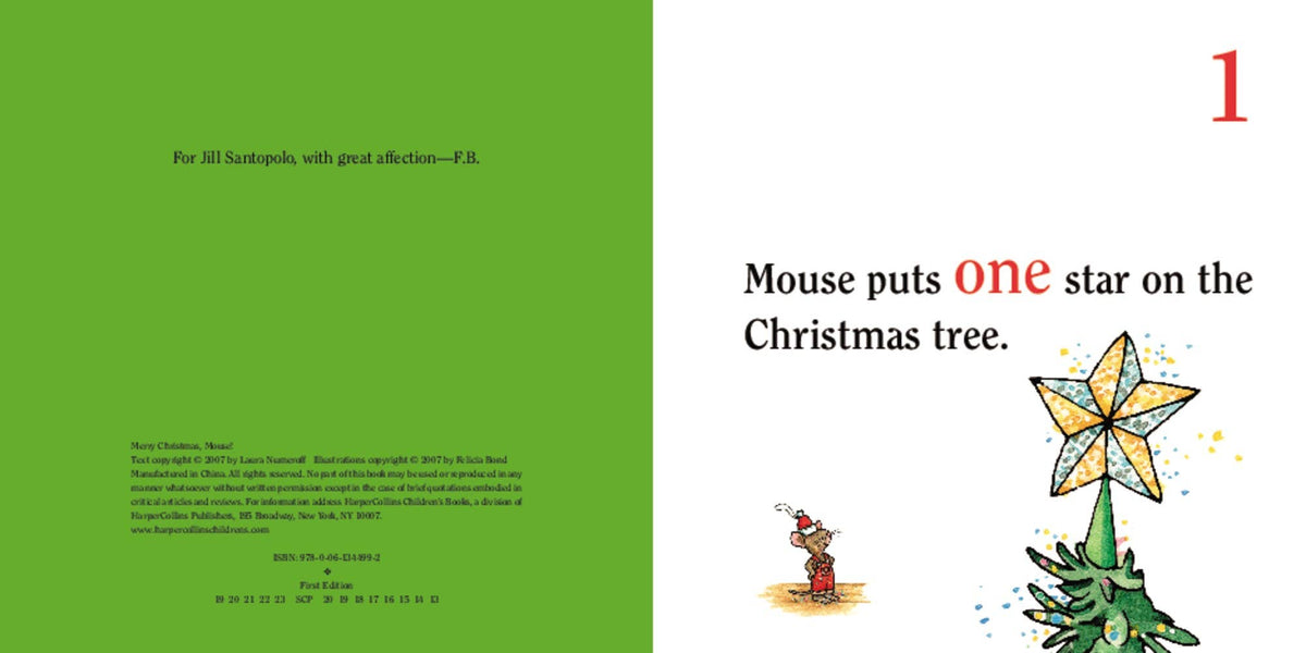 Merry Christmas, Mouse! board book : Laura Numeroff