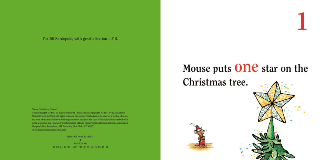 Merry Christmas, Mouse! board book : Laura Numeroff