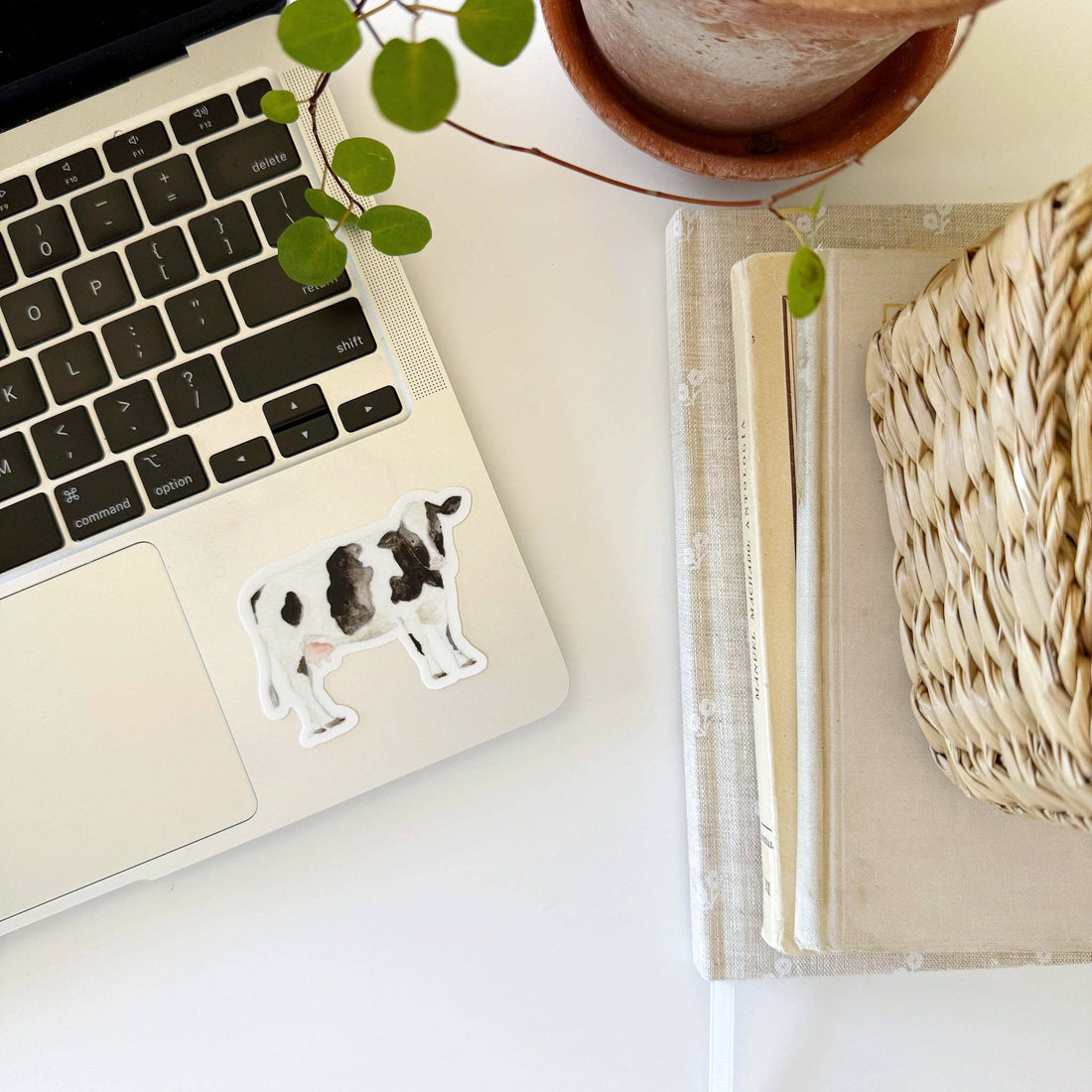 Emily Lex : Cow Sticker